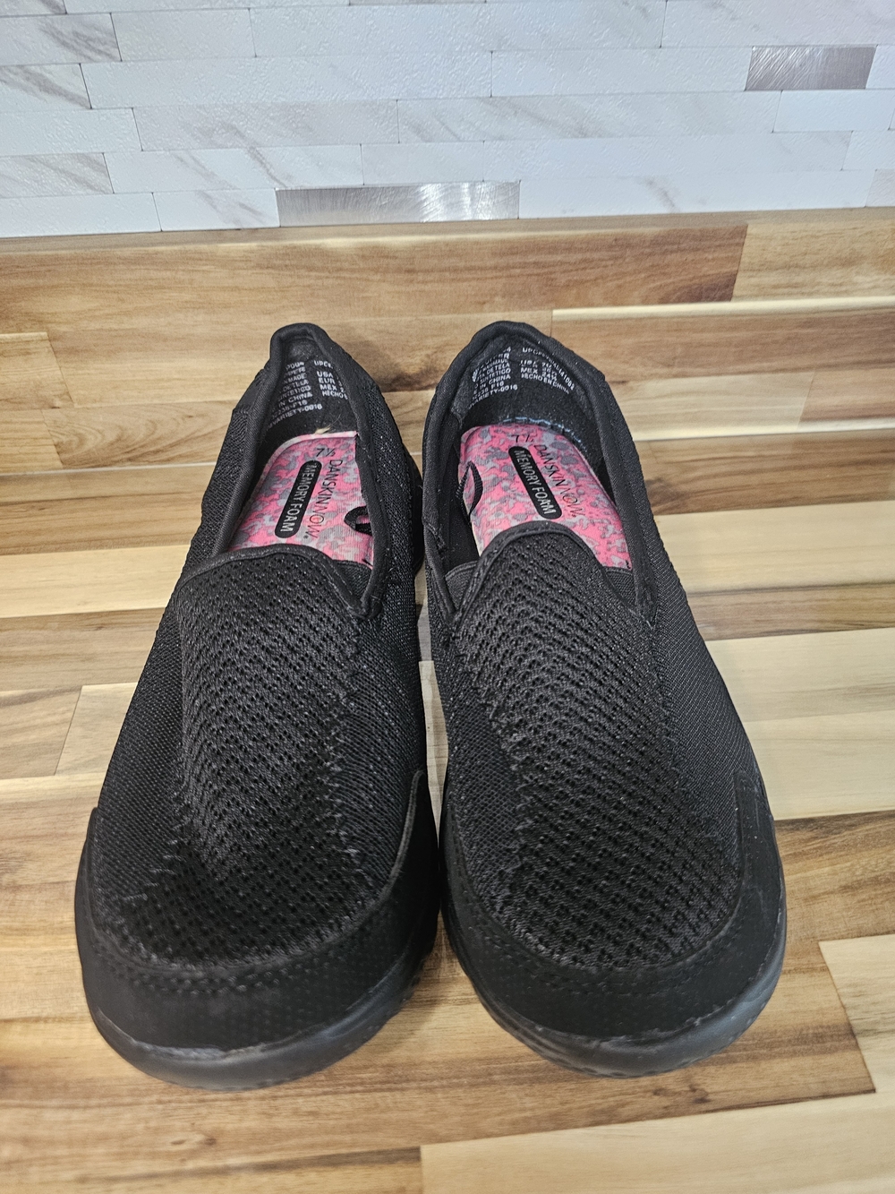Skechers Black Slip-On Comfort Walking Shoes S14